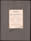 Boston Concert Opera and Theater Album Clip Collection 1879-1889