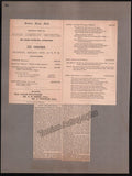 Boston Concert Opera and Theater Album Clip Collection 1879-1889