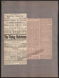 Boston Opera and Theater Album Clip Collection 1884-1890
