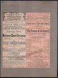 Boston Opera and Theater Album Clip Collection 1884-1890