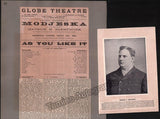 Boston Opera and Theater Album Clip Collection 1884-1890
