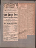 Boston Opera and Theater Album Clip Collection 1884-1890