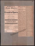 Boston Opera and Theater Album Clip Collection 1884-1890