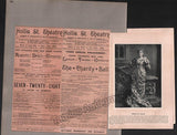 Boston Opera and Theater Album Clip Collection 1884-1890