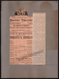 Boston Opera and Theater Album Clip Collection 1884-1890