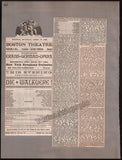 Boston Opera and Theater Album Clip Collection 1884-1890