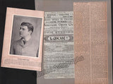 Boston Opera and Theater Album Clip Collection 1884-1890