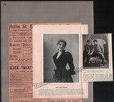 Boston Opera and Theater Album Clip Collection 1884-1890