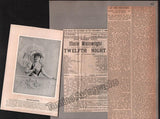 Boston Opera and Theater Album Clip Collection 1884-1890