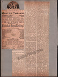 Boston Opera and Theater Album Clip Collection 1884-1890