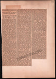 Boston Opera and Theater Album Clip Collection 1890-1898