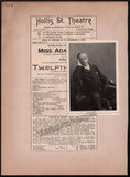 Boston Opera and Theater Album Clip Collection 1890-1898