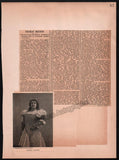Boston Opera and Theater Album Clip Collection 1890-1898