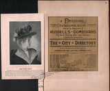 Boston Opera and Theater Album Clip Collection 1890-1898