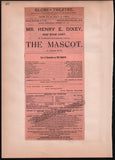 Boston Opera and Theater Album Clip Collection 1890-1898