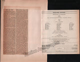 Boston Opera and Theater Album Clip Collection 1890-1898