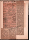 Boston Opera and Theater Album Clip Collection 1890-1898