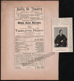 Boston Opera and Theater Album Clip Collection 1890-1898