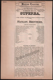Boston Opera and Theater Album Clip Collection 1890-1898