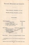 Boston Symphony Orchestra - Arthur Nikisch Conducting - Lot of 4 programs 1891-1893