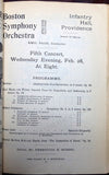 Boston Symphony Orchestra Programs 1892-98 - Lot of 38 Programs
