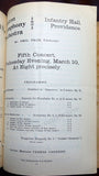 Boston Symphony Orchestra Programs 1892-98 - Lot of 38 Programs
