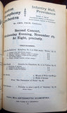 Boston Symphony Orchestra Programs 1892-98 - Lot of 38 Programs