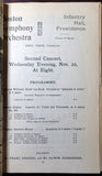 Boston Symphony Orchestra Programs 1892-98 - Lot of 38 Programs