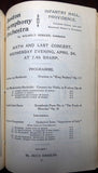 Boston Symphony Orchestra Programs 1898-1905 - Lot of 33 Programs