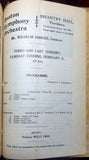 Boston Symphony Orchestra Programs 1898-1905 - Lot of 33 Programs