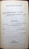 Boston Symphony Orchestra Programs 1908-09 - Lot of 23 Programs