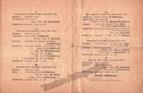 Brahms, Johannes - Von Bulow, Hans - Rosenthal, Moriz - Concert Program 1885-86!