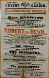 Breiting, Hermann - Large Collection of Playbills 1830s, 40s and 50s