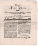 Breiting, Hermann - Large Collection of Playbills 1830s, 40s and 50s