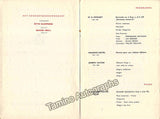 Brill, Samuel - Concert Program Amsterdam 1947 - Otto Klemperer