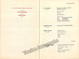 Brill, Samuel - Klemperer, Otto - Concert Program Amsterdam 1947