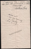 Bruna Rasa, Lina - Autograph Letter Signed 1934