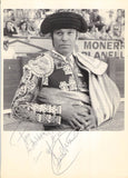 Bullfighters - Collection of 21 Autograph Photos