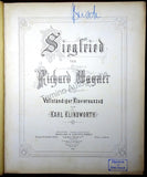 Busch, Fritz - His Personal Scores for Wagner´s Full Ring Signed