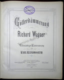 Busch, Fritz - His Personal Scores for Wagner´s Full Ring Signed