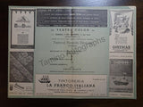 Busch, Fritz - Lot of 21 Teatro Colon Programs 1933-1945