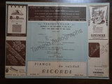 Busch, Fritz - Lot of 21 Teatro Colon Programs 1933-1945