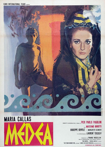 Callas, Maria - Movie Posters for her film "Medea"