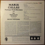 Callas, Maria - Signed LP record Maria Sings Verdi Heroines