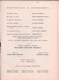 Callas, Maria - Signed Program Lucia di Lammermoor