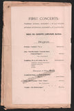 Campanari, Giuseppe - Herbert, Victor - Pittsburgh Orchestra Concert Program 1898