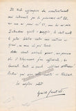 Cantelli, Guido - Autograph Letter Signed 1950