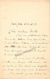 Capoul, Victor - Autograph Letter Signed + Signed Card
