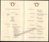 Carnegie Hall - Centennial Festival Program 1991 Unsigned