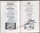 Carreras, Jose - Domingo, Placido - Pavarotti, Luciano - Signed Millenium Gala Met Opera 2000